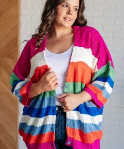 Bold Flirt Button Down Cardigan - Fashion Are Us